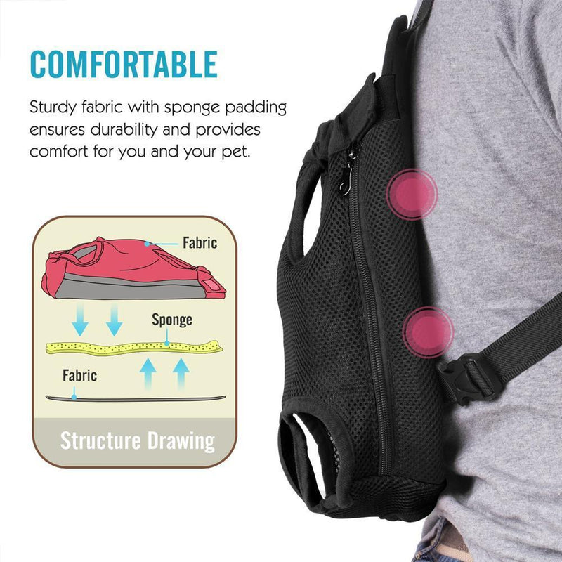 Portable Dog Front Carrier Backpack