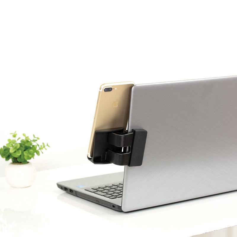 Laptop Side Phone Holder