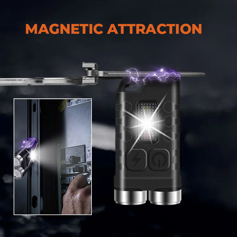 🔥Magnetic Mini Keychain Flashlight🔥