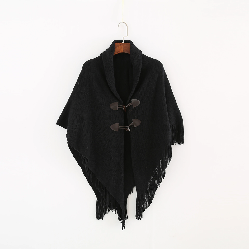 Oversized Long Sleeveness Cardigan Shawl