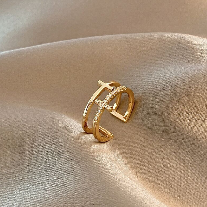 Double-layer Cross Ring