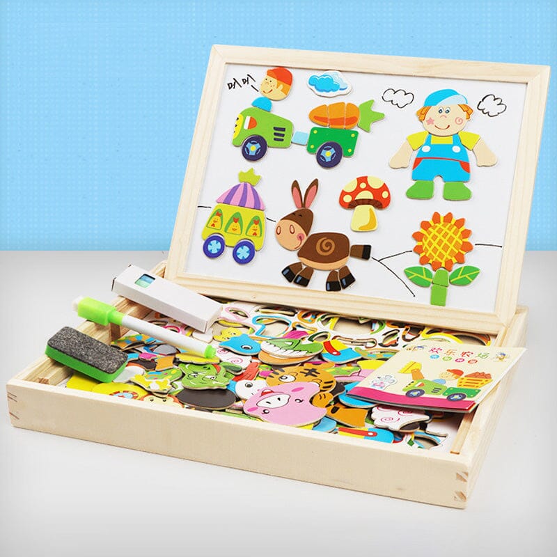 🌈🎨Magnetic Puzzles Children's Educational Brain Toy✨