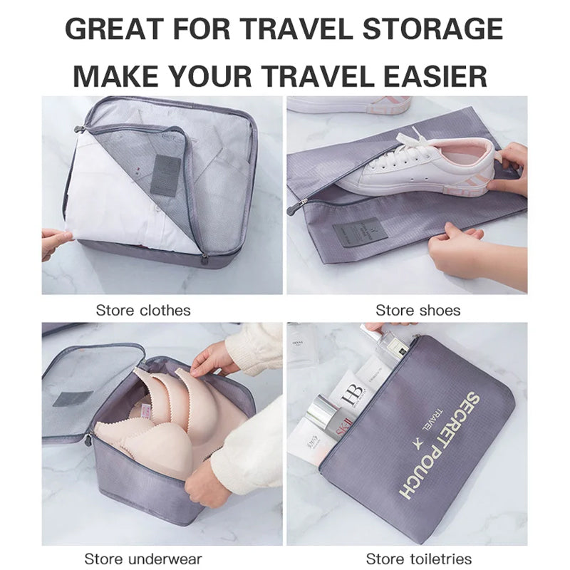 🌈🔥Set of 7 Travel Storage Bags🔥