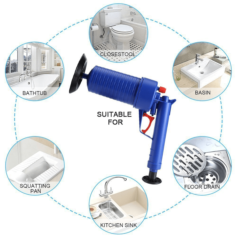 Domom® Air Powered Drain Gun