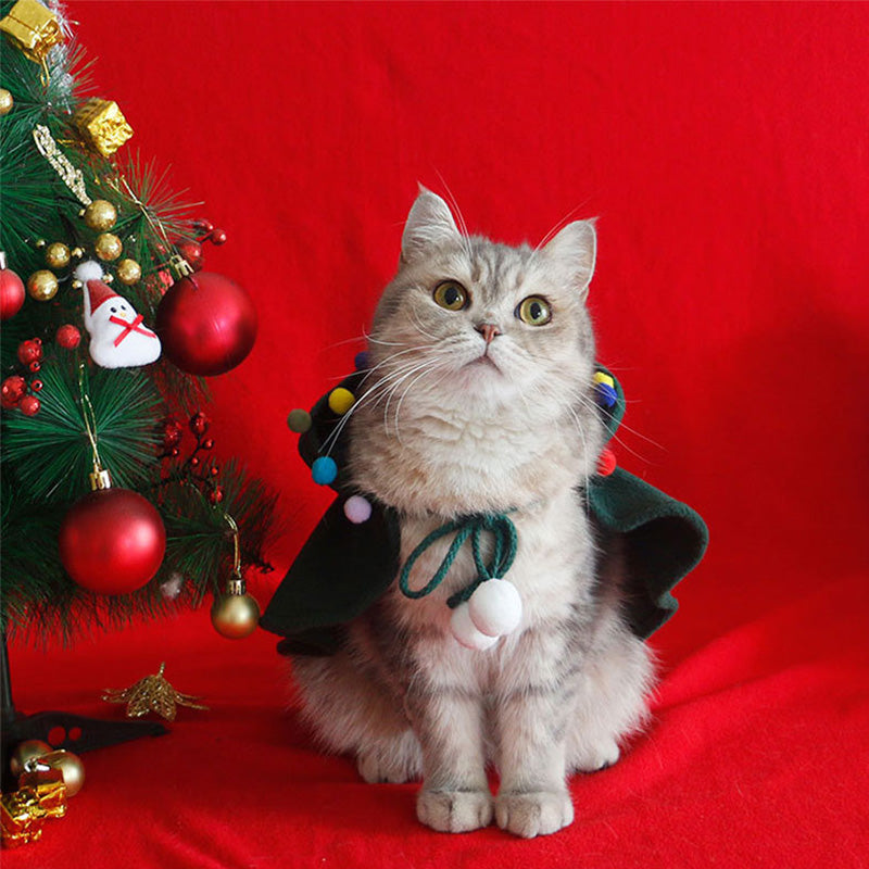 Pet Christmas Cape