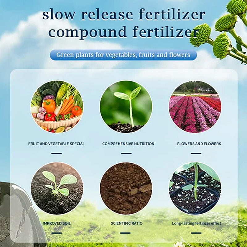 🥬Home Gardening Universal Slow-Release Tablet Organic Fertilizer🥬