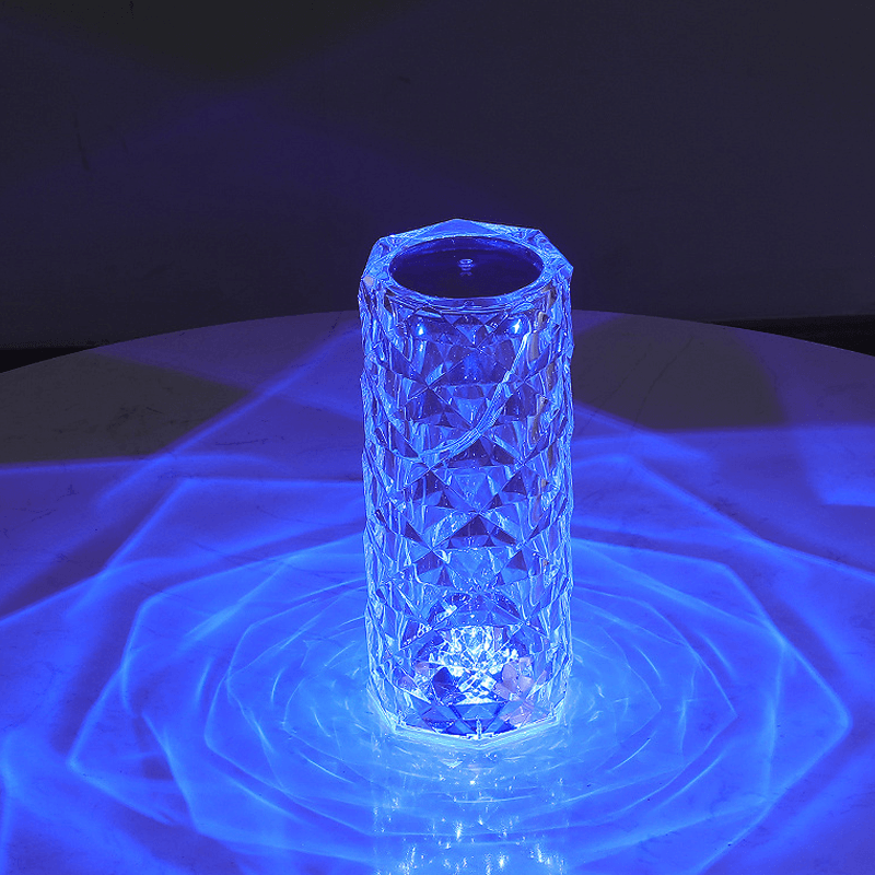 🌈✨Rose Rays Crystal Diamond Table Lamp🌸💐