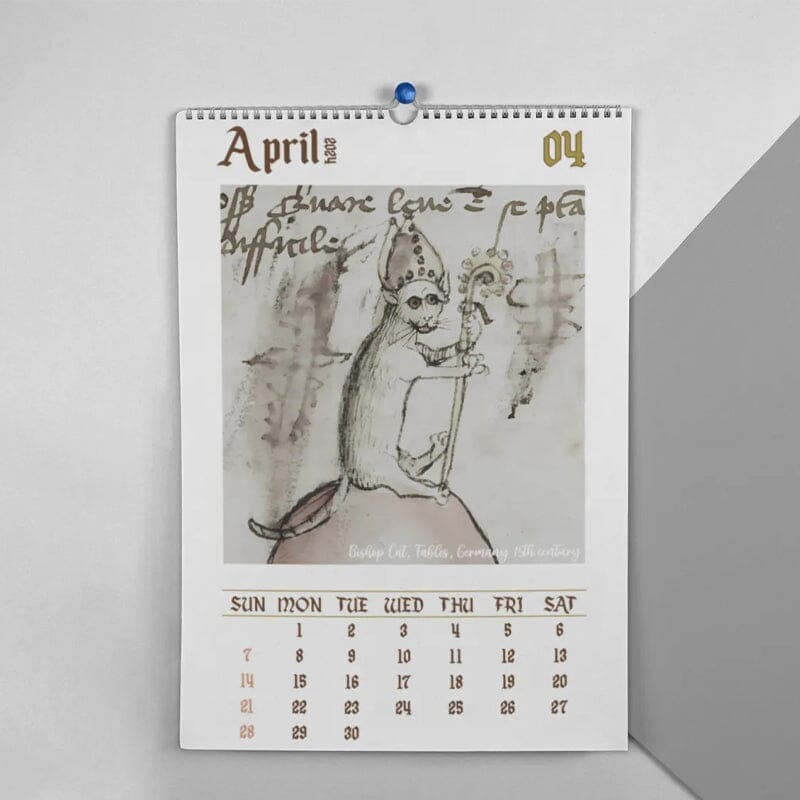 🐱2024 Weird Medieval Cats Calendar