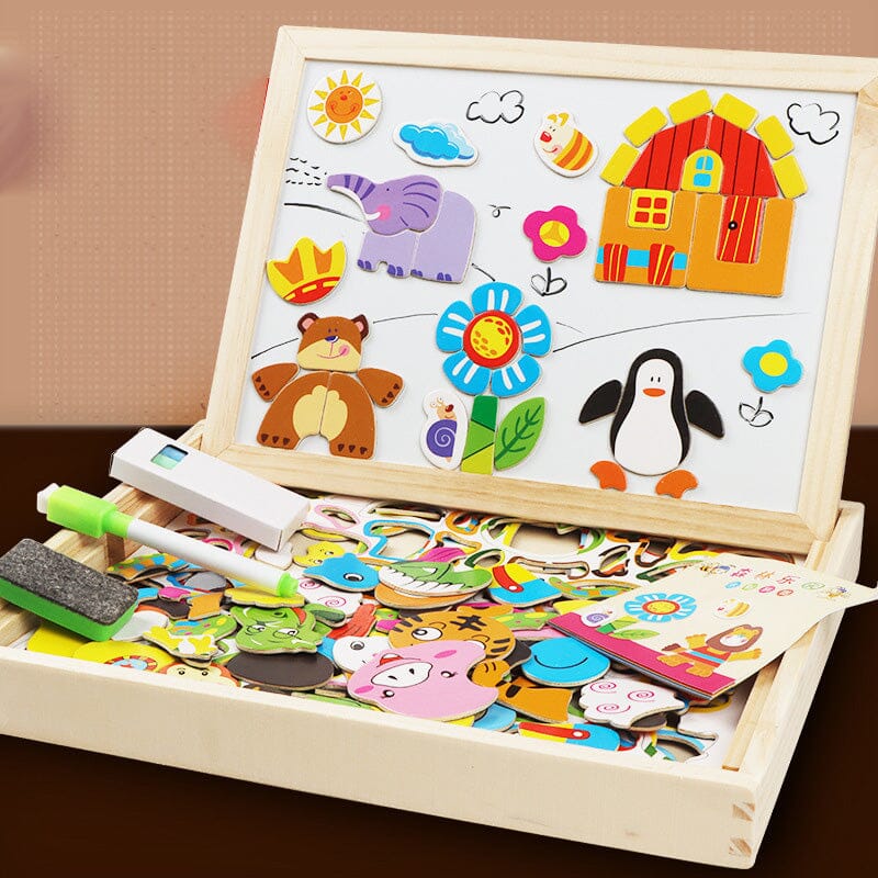 🌈🎨Magnetic Puzzles Children's Educational Brain Toy✨