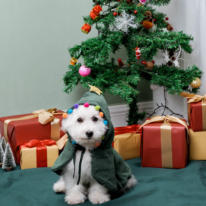 Pet Christmas Cape