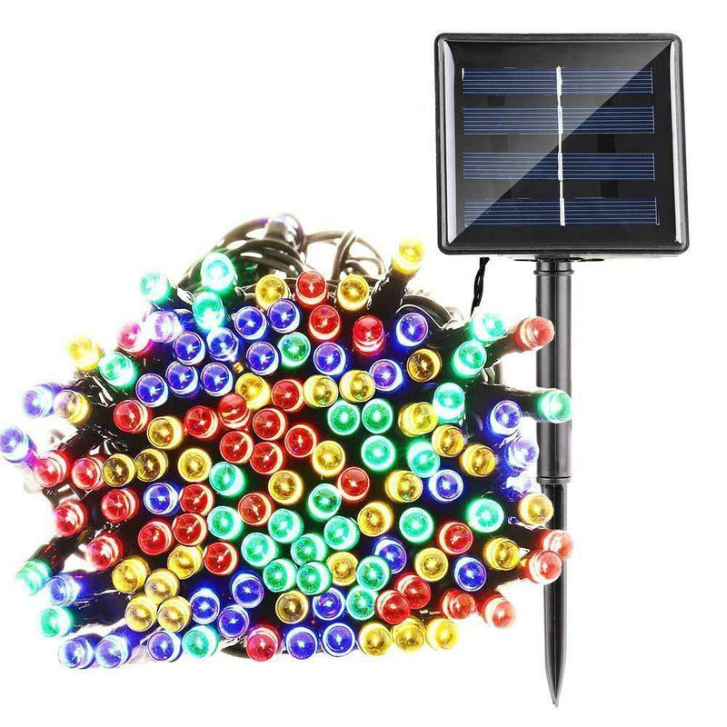 100 LED Solar Powered String Fairy Lights