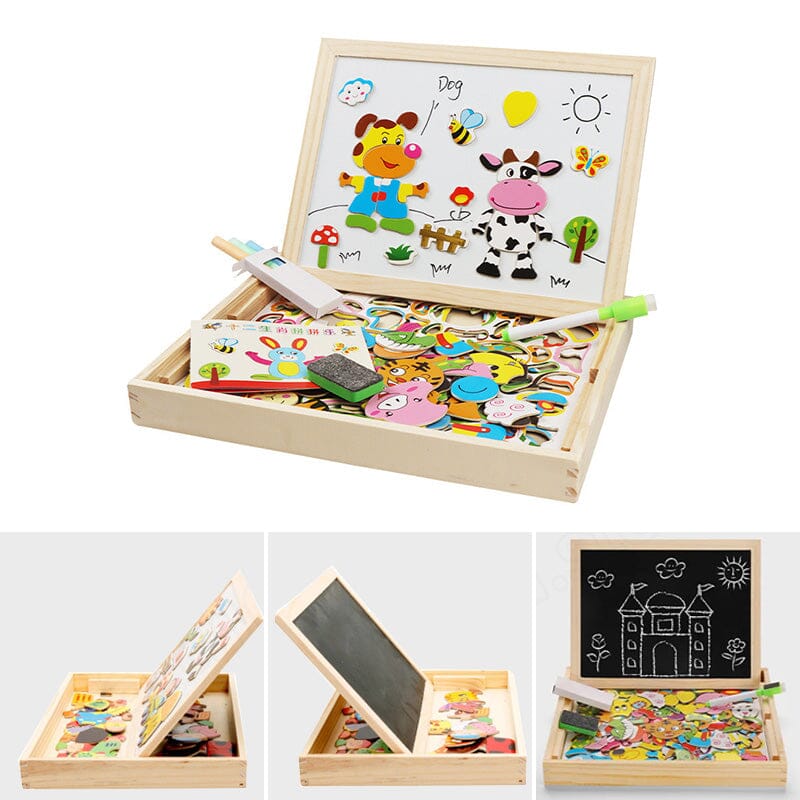 🌈🎨Magnetic Puzzles Children's Educational Brain Toy✨