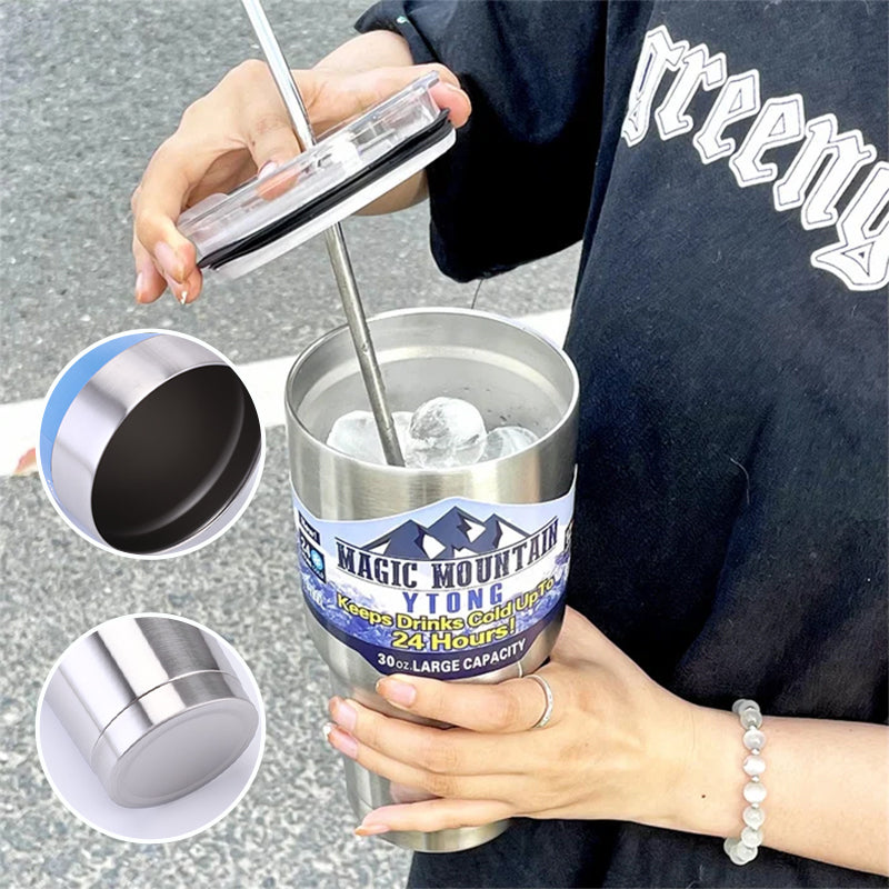 🧊Car Cup 304 Stainless Steel Thermos Flask🧊