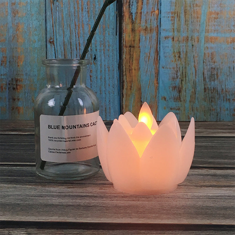 LED Lotus Electronic Candle